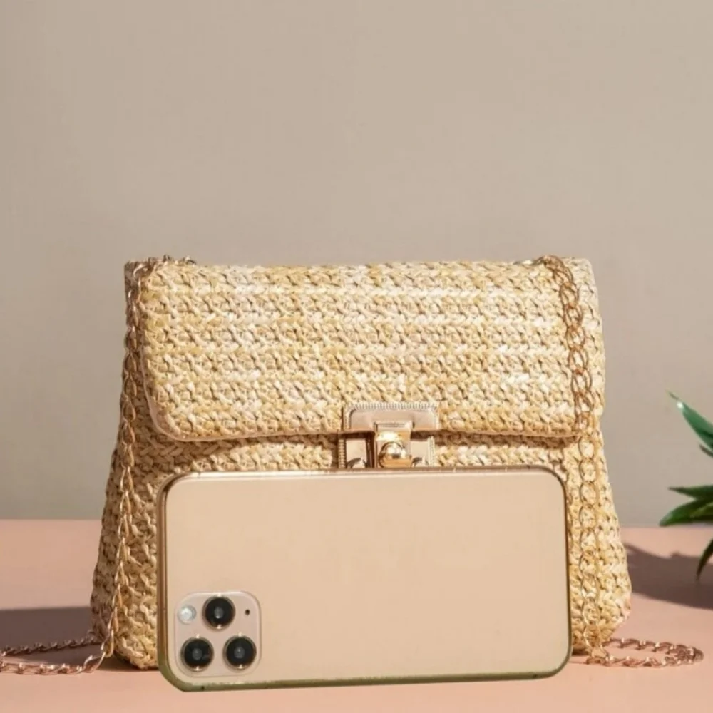 Mini Straw Boho Bag✨️ - Picture 4 of 6